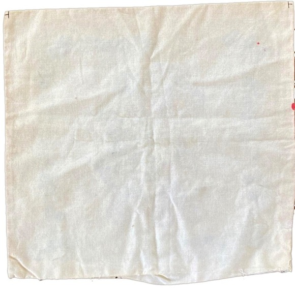 Maria van Scharrenbrug Sarah Kay Good Friends Embroidery Pillow Cover 12”X12” - Picture 3 of 3